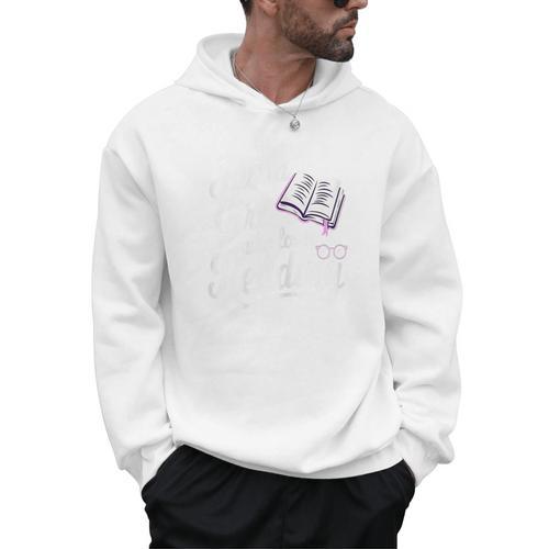 Books Lovers Just A Girl Who Loves Reading Book Worm Kids Men Hoodie - Bookorys