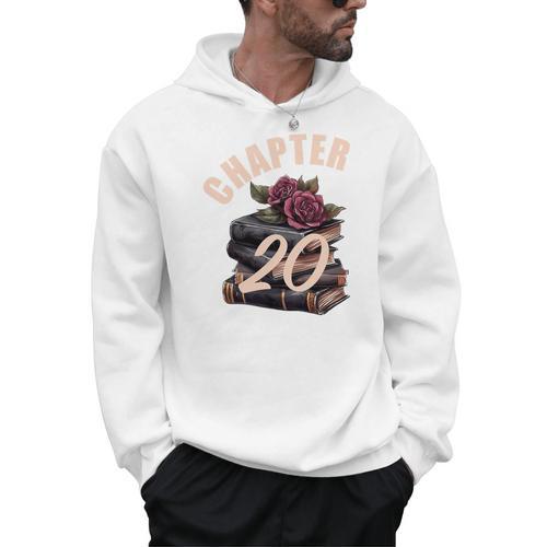Chapter 20 20th Birthday Women Book Lovers Its My Birthday Premium Tri-Blend Men Hoodie - Bookorys DE