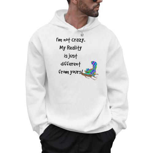 Cheshire Cat Alice In Wonderland Costume Book Quote Men Hoodie - Bookorys AU