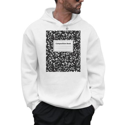 Composition Book Notebook School Class Premium Tri-Blend T-Shirt Men Hoodie - Bookorys CA