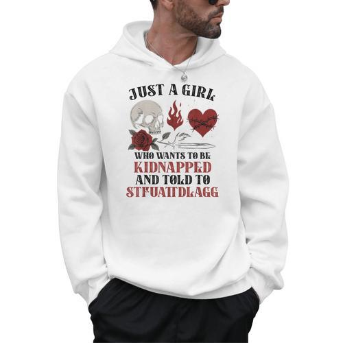 Dark Romance Merch Women STFUATTDLAGG Spicy Book Lover Men Hoodie - Bookorys