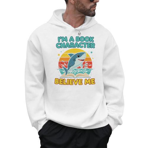 I'm a Book Character Costumes For Kids Storybook Character Premium Tri-Blend Men Hoodie - Bookorys