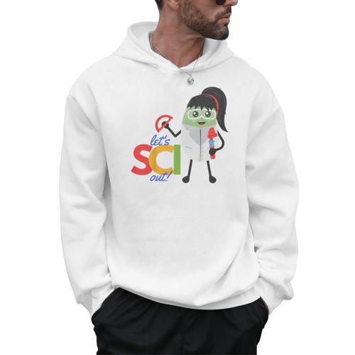 Kids Mung Bean Let's Sci Out Science Shirt Bean World Books Men Hoodie - Bookorys AU