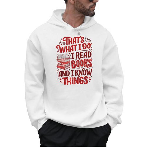 Librarian Book Lover Men Women Reading Men Hoodie - Bookorys AU
