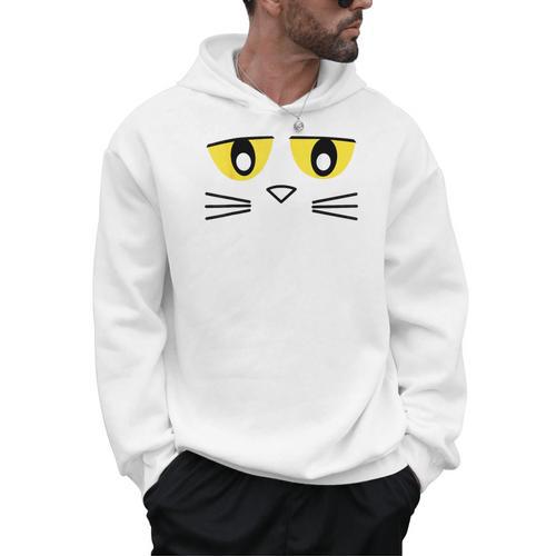 Library Teacher Reading Day Book Character Costume Blue Cat Men Hoodie - Bookorys AU