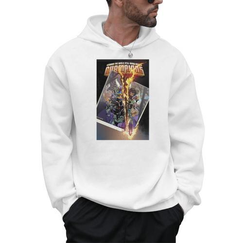 Marvel Comixology Champions Unlimited Comic Book Cover Comfort Colors Crop Top Men Hoodie - Bookorys AU