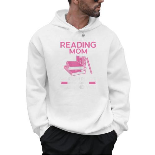 Never Mess With a Reading Mom Books Mother Men Hoodie - Bookorys CA