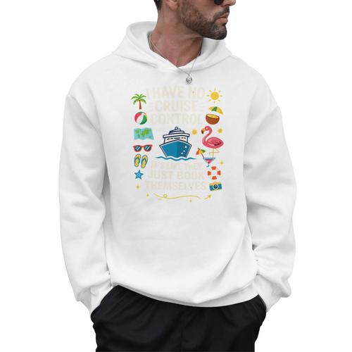 I Have No Control On A Cruise They Book Themselves Cruise Men Hoodie - Bookorys UK