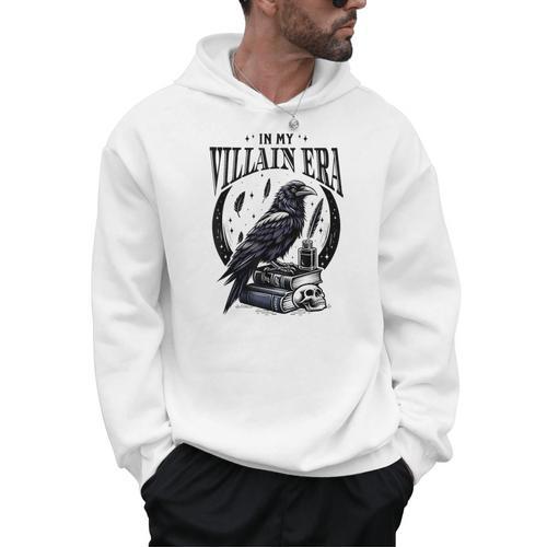 Novel Book Reading Dark Romance Romantasy Lover NS In My Villain Era Morally Grey Books Novel Lover Bookworm Men Hoodie - Bookorys CA