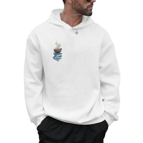 Puggle Avid Book Reader Dog Mom Men Hoodie - Bookorys CA