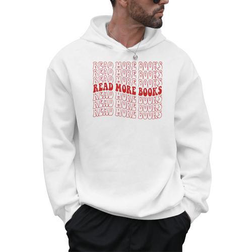 Read More Books Read More Books Read More Books Men Hoodie - Bookorys