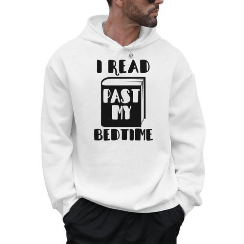 I Read Past My Bedtime Book Reader Men Hoodie - Bookorys AU