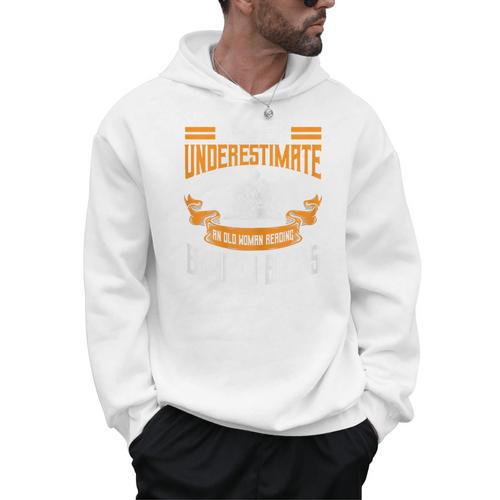 Reading Banned Books Old Woman Saying Reader Book Bans Women Men Hoodie - Bookorys AU