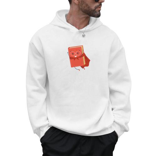 Reading Books Gives Me Superpowers Superhero Book Premium Tri-Blend Men Hoodie - Bookorys DE