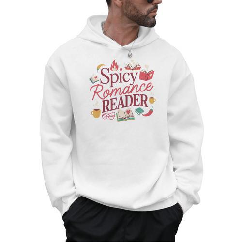 Spicy Romance Reader BookTok Smut Bookish Men Hoodie - Bookorys