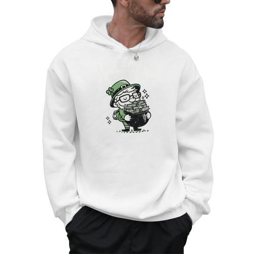 St Patricks Librarian Book Lover Library Worker School Performance Men Hoodie - Bookorys