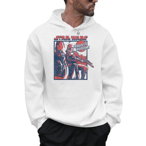 Star Wars The Book Of Boba Fett Fennec Shand Bounty Hunters Men Hoodie - Bookorys