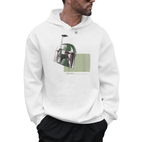 Star Wars The Book Of Boba Fett Minimalist Helmet Men Hoodie - Bookorys CA