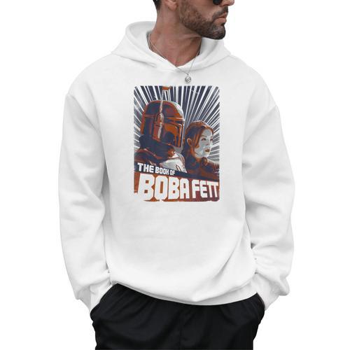 Star Wars The Book Of Boba Fett Retro Graphic Poster Men Hoodie - Bookorys CA