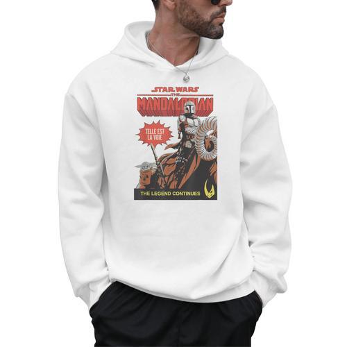 Star Wars The Mandalorian Telle Est La Voie Comic Book Men Hoodie - Bookorys AU