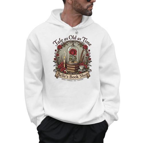 Tale As Old As Time Belle's Book Shop Book Coffee Book Men Hoodie - Bookorys DE