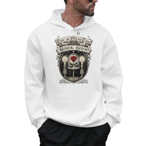 Tale As Old As Time Rose Readers Reading Books Men Hoodie - Bookorys
