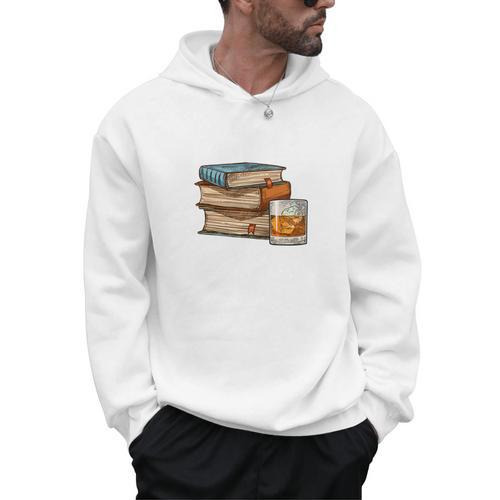 That's What i Do i Read Books i Drink Bourbon Men Hoodie - Bookorys DE