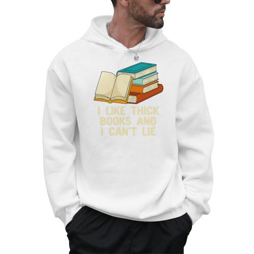 Like Thick Books Cant Lie Happiness Reading Positive Premium Tri-Blend Men Hoodie - Bookorys DE
