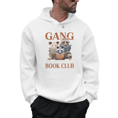 I Tried To Form A Gang But It Turned Into Book Club Men Hoodie - Bookorys