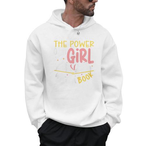 Never Underestimate Bookworm Girl Book Reader Reading Men Hoodie - Bookorys DE