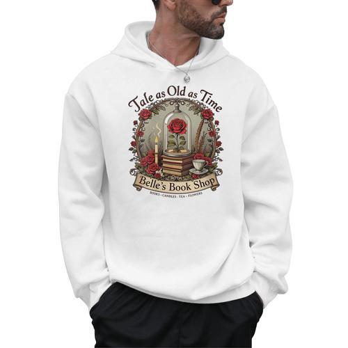 Women's Tale As Old As Time Belle's Book Shop Book Coffee Book Men Hoodie - Bookorys CA
