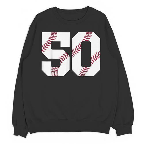 Baseball 1976 50th Birthday Vintage 50 Years Old Retro Unisex Sweatshirt - Sportilla