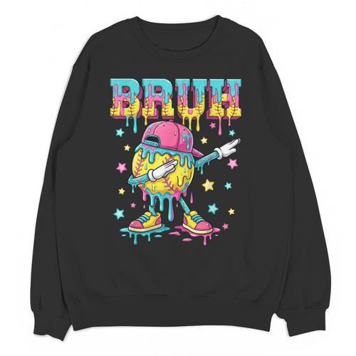 Baseball Life Style Apparel Youth Drip Baseball Boys Kid Unisex Sweatshirt - Sportilla