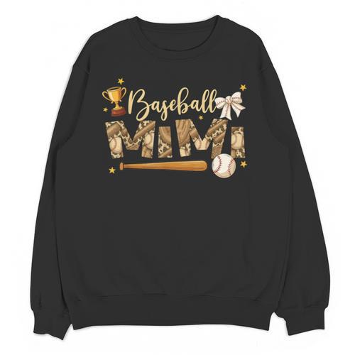 Baseball Mimi Vintage Baseball Lover Unisex Sweatshirt - Sportilla