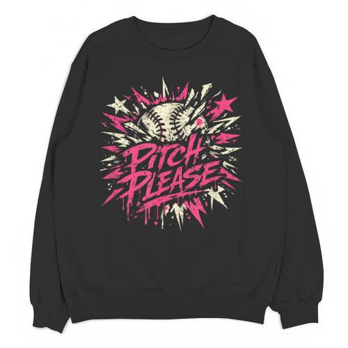 Baseball Phrase With Stars Unisex Sweatshirt - Sportilla