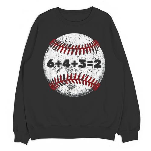 Baseball Red Stitches Sport Graphic 6432 Unisex Sweatshirt - Sportilla