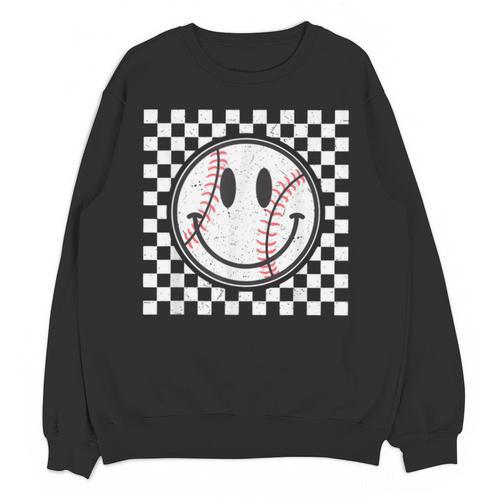 Baseball Season Happy Game Day Trendy Sports Vintage Unisex Sweatshirt - Sportilla