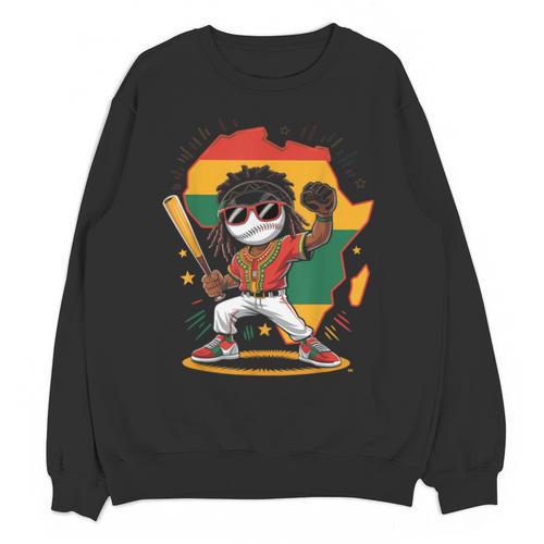 Baseball History Month For Boys Unisex Sweatshirt - Sportilla