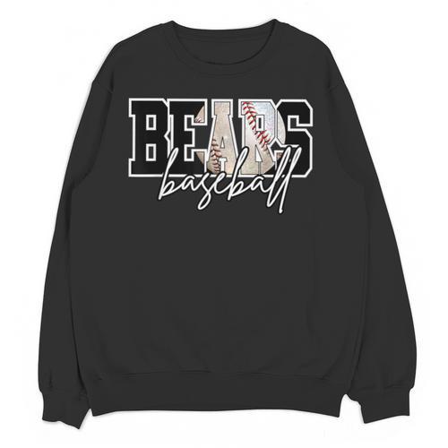 Bears Baseball Mom Game Day School Spirit Bear Pride Unisex Sweatshirt - Sportilla