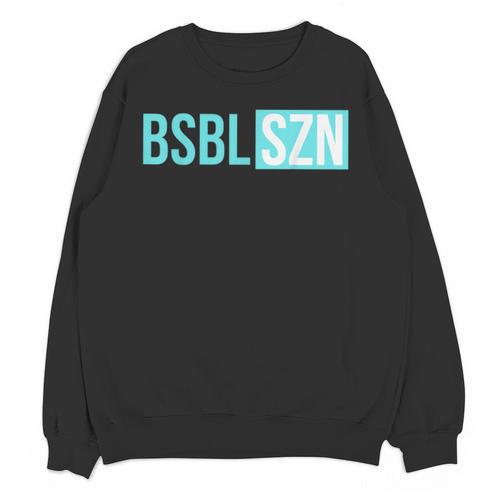 BSBL SZN Baseball Season Game Day Boys Girls Youth Unisex Sweatshirt - Sportilla
