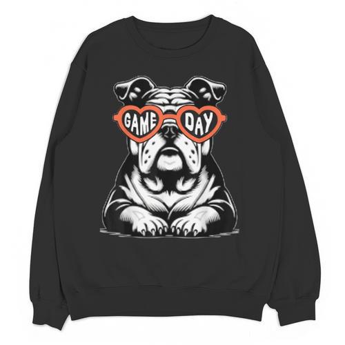 Bulldog Mascot Sports Fan Football Basketball Baseball Unisex Sweatshirt - Sportilla