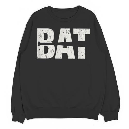 Cool Bat Dad Baseball Tee Women Kids Unisex Sweatshirt - Sportilla