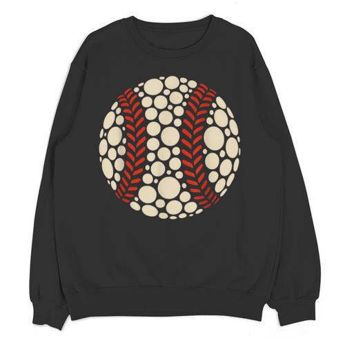 Happy Dot Day Baseball Colorful Polka Dots Boy And Youth Unisex Sweatshirt - Sportilla