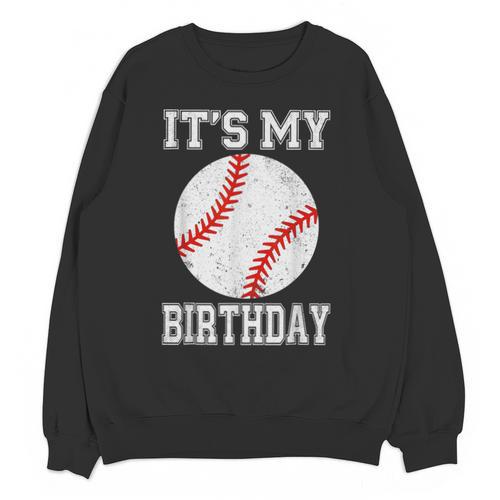 It’s My Birthday Baseball Vintage Style Unisex Sweatshirt - Sportilla