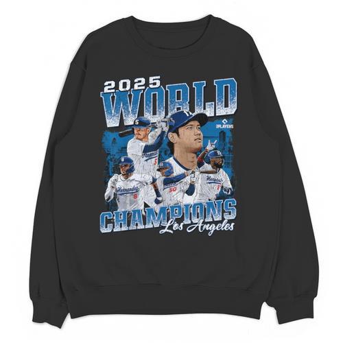 Shohei Ohtani 2025 Los Angeles Baseball Champions MLBPA Unisex Sweatshirt - Sportilla