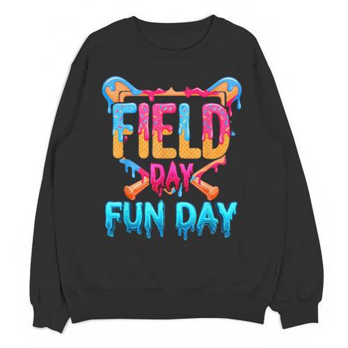 Teacher Kids Field Day 2026 Baseball Field Day Fun Day Unisex Sweatshirt - Sportilla