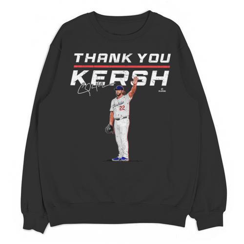Thank You Kersh Clayton Kershaw Los Angeles Baseball MLBPA Unisex Sweatshirt - Sportilla
