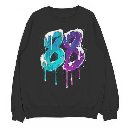 Vintage Baseball 88 Number Unisex Sweatshirt - Sportilla