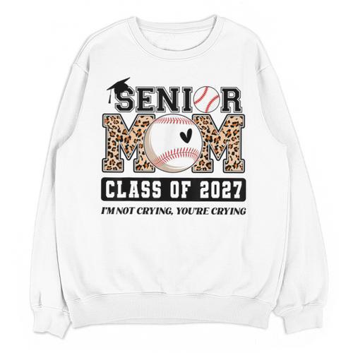 Baseball Senior Class Of 2027 Senior 2027 Graduation Women Unisex Sweatshirt - Sportilla