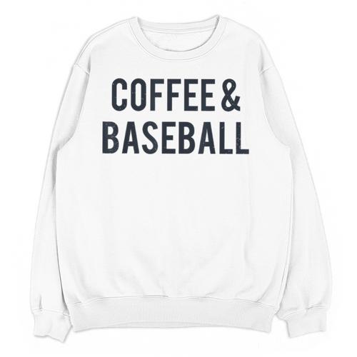 Coffee And Baseball Unisex Sweatshirt - Sportilla